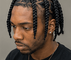Men's Box Braids
